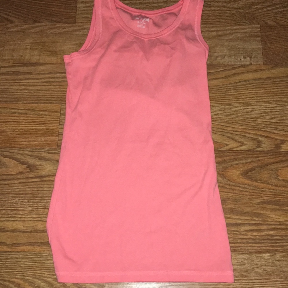 Orange tank top